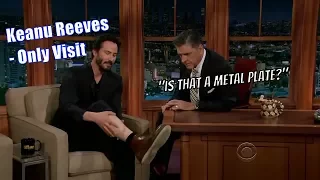 Keanu Reeves - Took A Fender Off A Car...Using His Leg! - Only Appearance [+Text & Imagery]