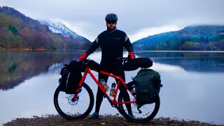 Winter Bikepacking Alone in Scotland | The Great Glen Way | NCN 78