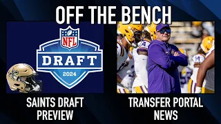 LSU/Nicholls Baseball Recap | Saints Draft Preview | LSU Transfer Portal News | OTB