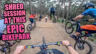 MTB SHRED SESSION AT THIS EPIC BIKEPARK!