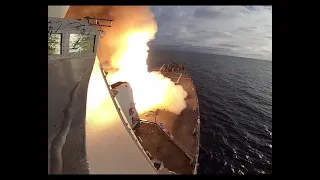 SM-6 missile destroys target during large US Navy unmanned systems drill UxS IBP