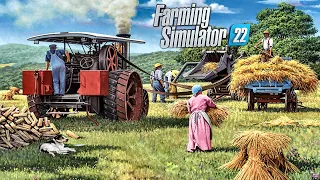 Starting the best old tractors at grandpa's Farm | Farming Simulator 22