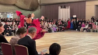 2024 Asian Open Dance Championships in Tokyo  전상범 &정효지  왈츠 (2024.02.25)