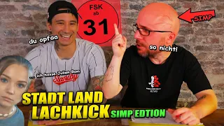 Stadt Land Lachkick - Simp Assi Edition, weil Julien Bam ein Assi und Thomas 1 Simp ist