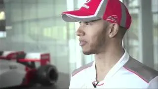 Lewis Hamilton answers your tweets with Jake Humphrey (BBC F1 2012)