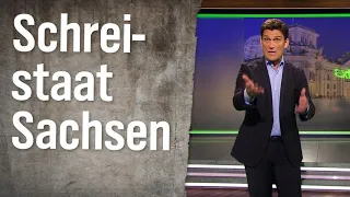 Schreistaat Sachsen | extra 3 | NDR