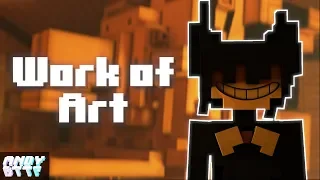 "Work of Art" | Minecraft BATIM Remix Lyric Video [ft. Shadrow]