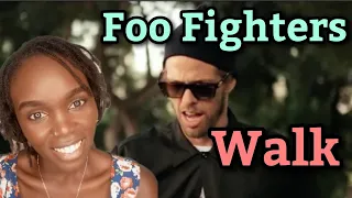 African Girl Reacts To Foo Fighters - Walk (REACTION)