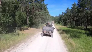 91st Cavalry Regiment, 173rd Airborne Brigade Conduct Convoy Live-Fire And Vehicle Recovery Mission