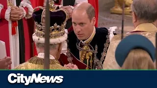 Prince William pledges allegiance to father King Charles