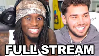 Kai Cenat & Adin Ross FULL STREAM!