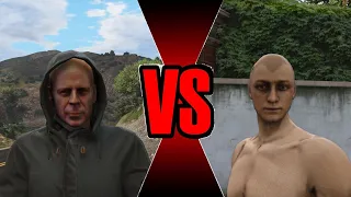 The Overseer vs The Beast - Epic Battle (GTA 5)