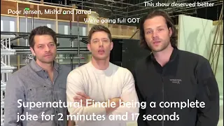 Supernatural Finale being a complete joke for 2 minutes and 17 seconds