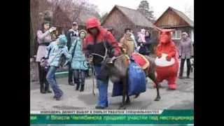 Российский Дед Мороз отмечает день рождения