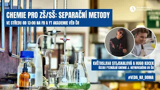 #veda_na_doma: Chemie pro ZŠ/SŠ: Separační metody