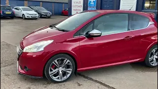 PEUGEOT 208 1.6 THP GTI 3d 200 BHP 2014(64) 55,335 Miles, £6695