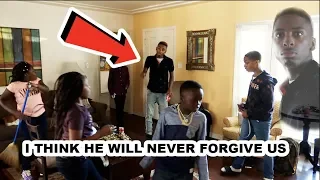 JAY, KAM, MIRAH & WOO DISRESPECTING FUNNYMIKE PRANK!!