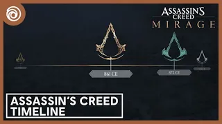 Assassin's Creed Mirage: La storia finora - Cronologia