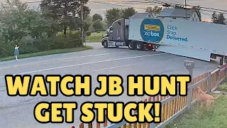 WATCH JB Hunt Get Stuck