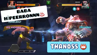 BABA HYPERİON THANOS 'un İÇİNDEN GEÇİYOR / MARVEL ŞAMPİYONLAR TURNUVASI