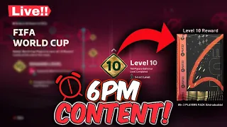 FIFA 23 LIVE OPENING WORLD CUP REWARDS! LIVE 6PM CONTENT! TOTW 10! LIVE WINTER WILDCARD SWAP TOKEN