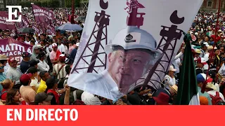 DIRECTO | Marcha de López Obrador por los 85 años de la Expropiación Petrolera | EL PAÍS