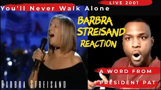 Barbra Streisand | You'll Never Walk Alone | 2001 Emmy Awards-REACTION VIDEO