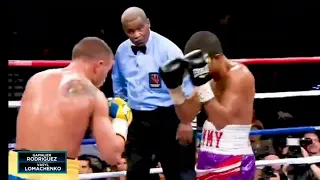 Vasiliy Lomachenko vs Gamalier Rodriguez fullfight highlight ( TKO )