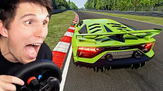 Ich FAHRE LAMBO auf der NORDSCHLEIFE (Touristenfahrt) | BeamNG