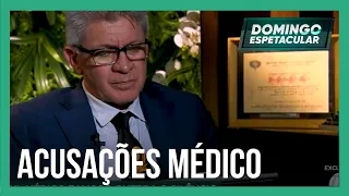 Exclusivo: Roberto Cabrini entrevista médico acusado de negligência