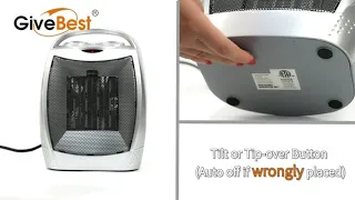 ✅CHEAPEST Portable Electric Space Heater Review 2021 by Bright town. [ TOP NEW SMART GADGETS ]