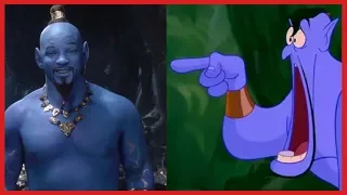 Aladdin Trailer (Comparison) (1992, 2019)
