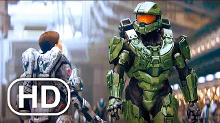 Master Chief Loves Cortana Scene Full Love Story 4K ULTRA HD - Halo Cinematic