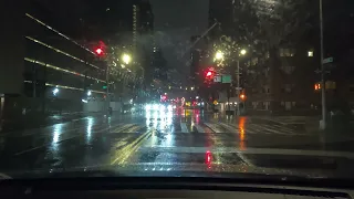 Driving in NYC from Upper East Side to Newark Liberty International Airport