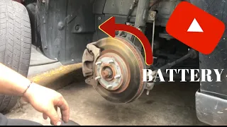 Replacing battery on a Dodge Avenger