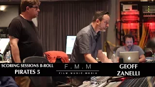 Pirates 5 Scoring Sessions With Geoff Zanelli - B-Roll