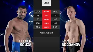 Клебер Соуза vs. Иван Богданов | Cleber Souza vs. Ivan Bogdanov | ACA 158