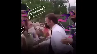 Macron gets slapped