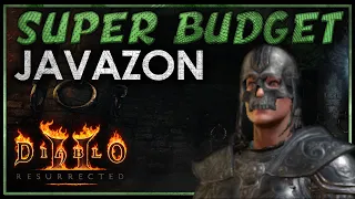 DIABLO 2 - THE SUPER BUDGET JAVAZON - ALL GEAR FOR LESS THAN 1 IST TOTAL