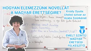 Hogyan elemezzünk novellát a magyar érettségire?