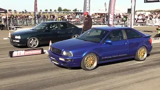 910HP Audi S2 vs 900HP Porsche 991 Turbo S vs 650HP Audi S2