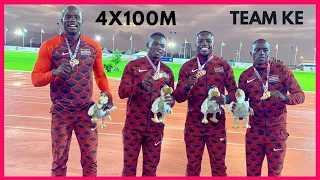 Kenya Wins 4x100M RELAY S-FINAL Bronze|African GAMES.