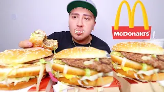 MCDONALDS MUKBANG 3 BIG MACS