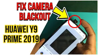 Huawei Y9 Prime (2019) Fix Camera BlackOut | Pop up camera | STK-L21 FIX broken Camera | Replace Cam