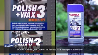 SONAX Xtreme Çizik Giderici ve Parlatıcı Cila (Hybrid NPT) - Yıpranmış Boyalar için 250 ml