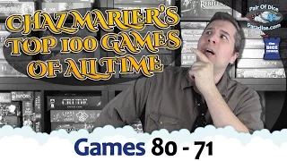 Chaz Marler's Top 100 Games Of All Time (#80 - 71)