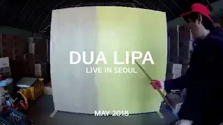 두아 리파 (DUA LIPA) LIVE IN SEOUL GRAFFITI (Making Video)