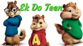 Baaghi 2: Ek Do Teen Chipmunks Version Song | Jacqueline Fernandez | Tiger Shroff | Sajid Nadiadwala