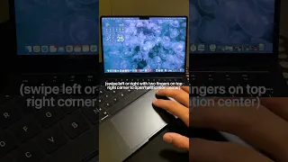 MacBook Useful Trackpad Gestures 🔥🤯 #shorts #apple #macbook #ipad #tech #iphone #macos