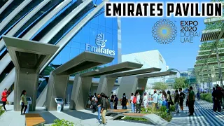 [4K] The Future of Aviation! EMIRATES PAVILION Full Tour at Dubai Expo 2020!